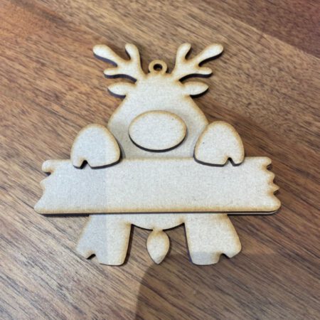 Hanging Reindeer Bauble
