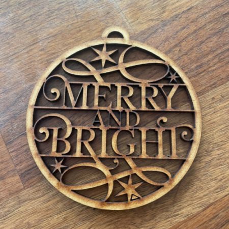 Merry and Bright Bauble