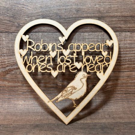 Robins appear Heart