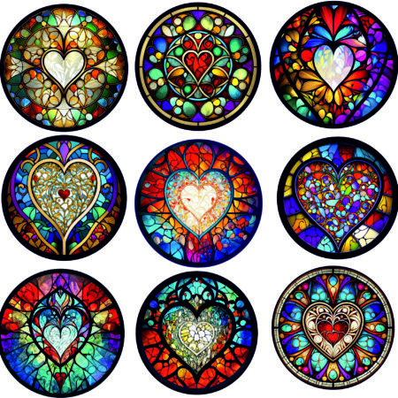 Heart Coasters
