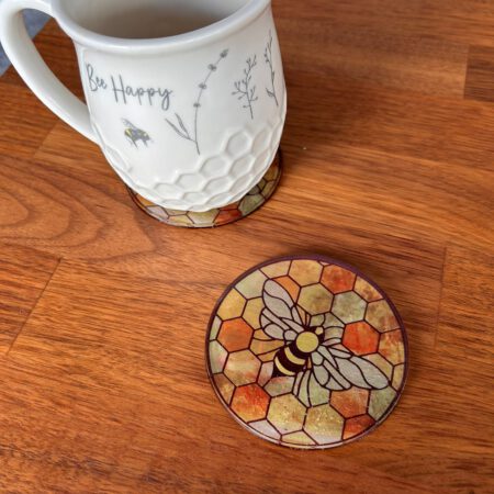 Printed Bee Coaster