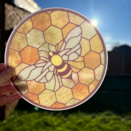 Printed Bee Suncatcher