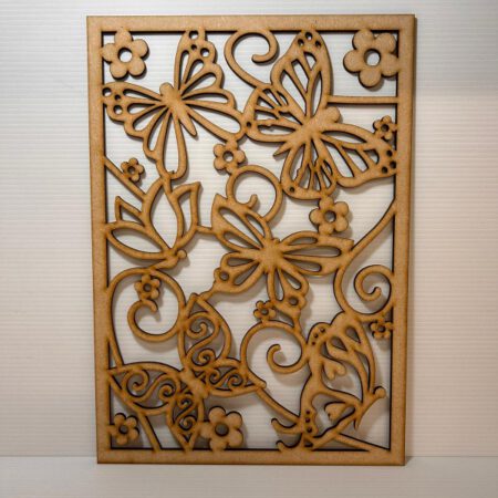 A4 Butterfly Frame