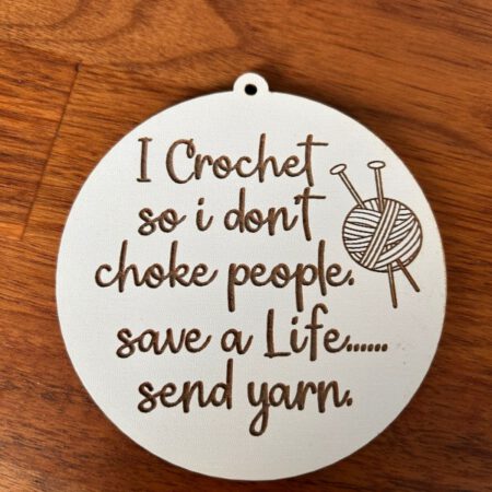 I Crochet Hanger