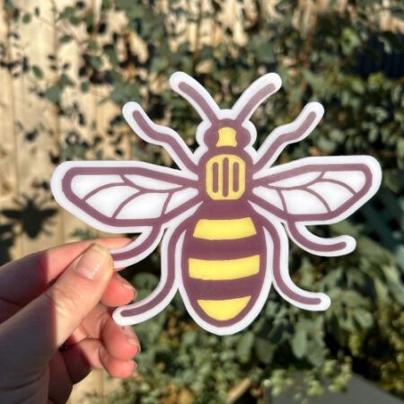 Printed Beautiful Acrylic Bee