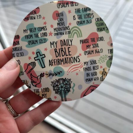 My Daily Bible Affirmations Coaster