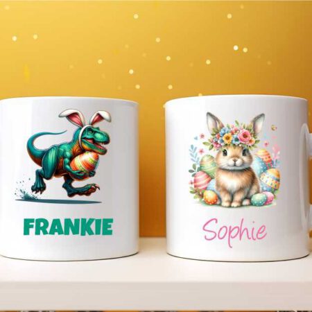 Personalised Easter Cups Boy and Girls