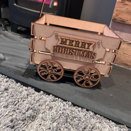 Christmas Pull Along Cart