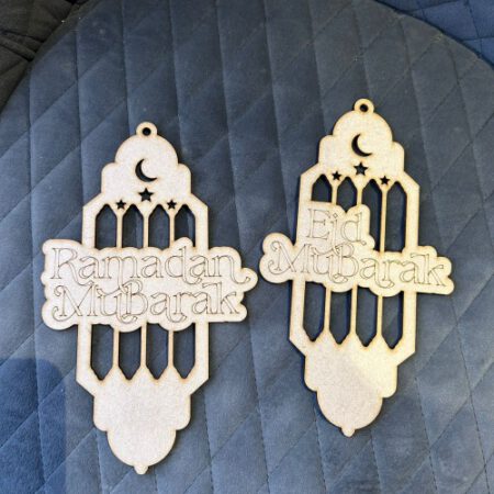 Eid MuBarak and Ramadan MuBarak Decorative Hangers