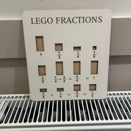 Lego Fractions Board