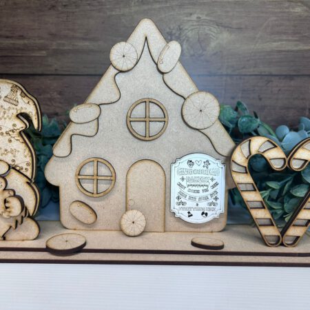 Gonk Sweet Christmas House Scene
