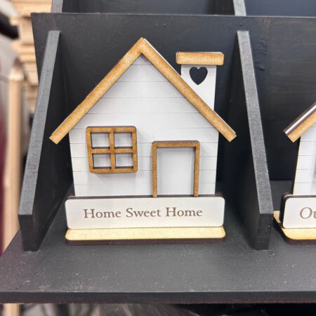 Personalised Mini House on Stand