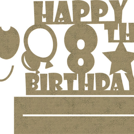 Wooden Birthday Stand