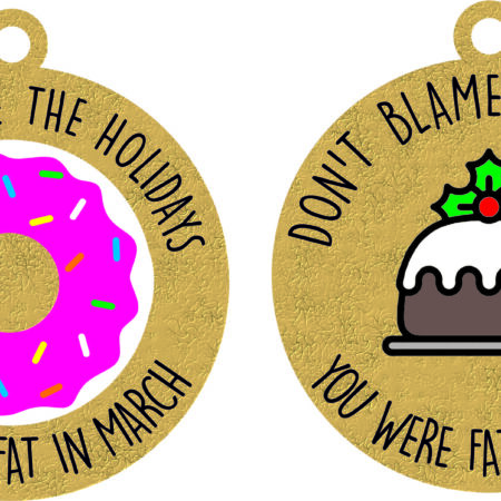 Joke Fat Bauble choice of two