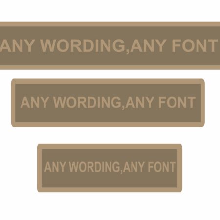 Personalised Round Edge Street/Road Sign