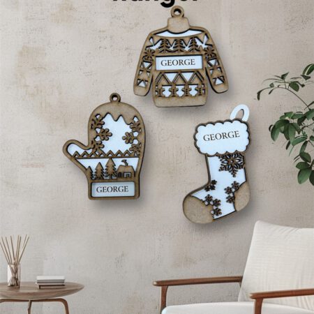 Christmas Personalised Hangers