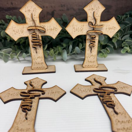 Mini Crosses on stand