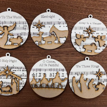 Nativity Baubles