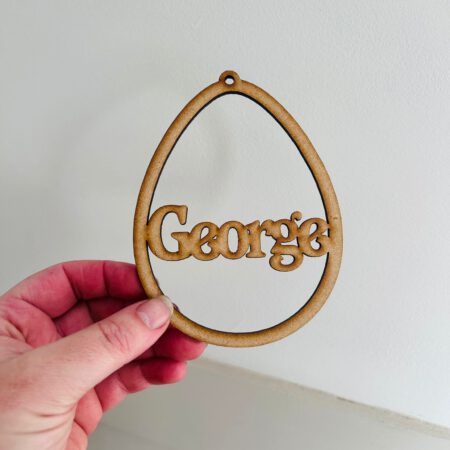 Personalised Hanging Easter Egg
