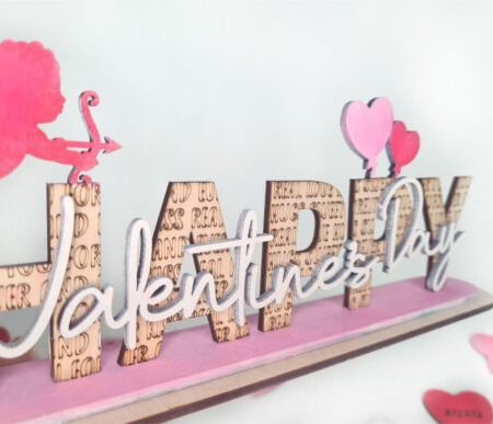 Happy Valentines Day Plaque