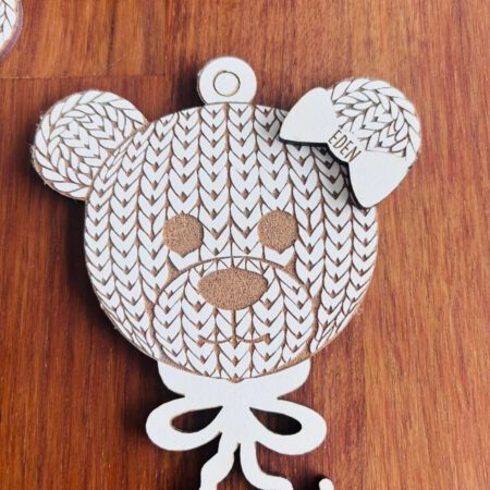 Crochet Teddy Bear Hanger
