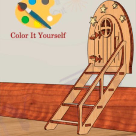 Fairy Door with Ladder Set