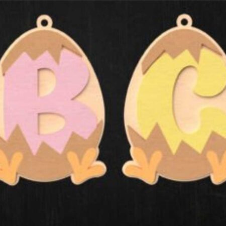 Easter Chick in Egg Hanger