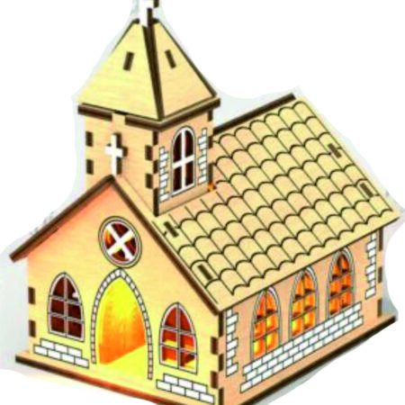 Mini Church Laser Cut