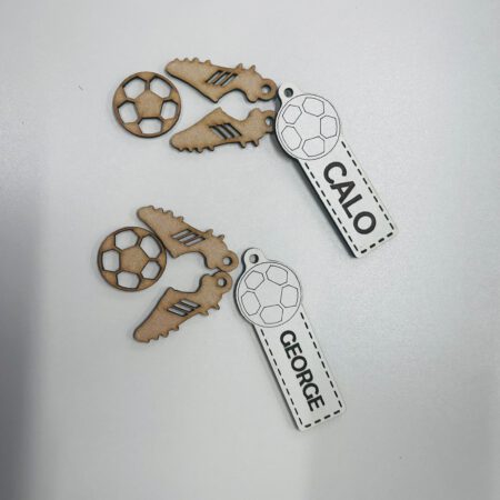 Personalised Football Keyrings