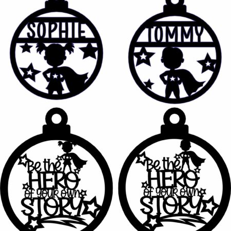 Superhero Baubles