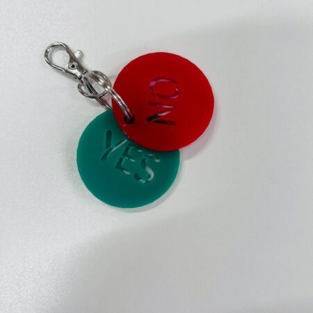 Emotion Emoji Keyrings Yes/No