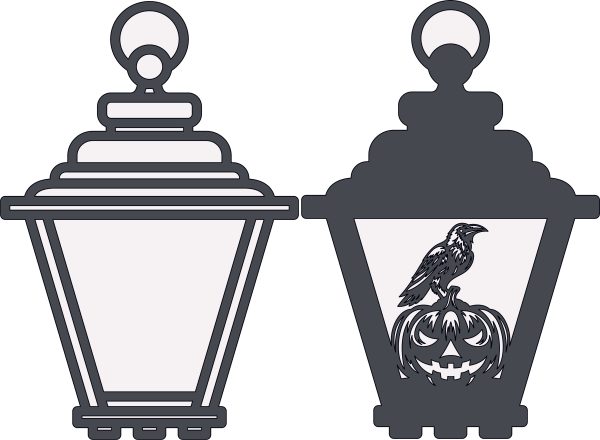 Halloween Layered Lantern