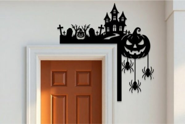 Halloween Door Corners