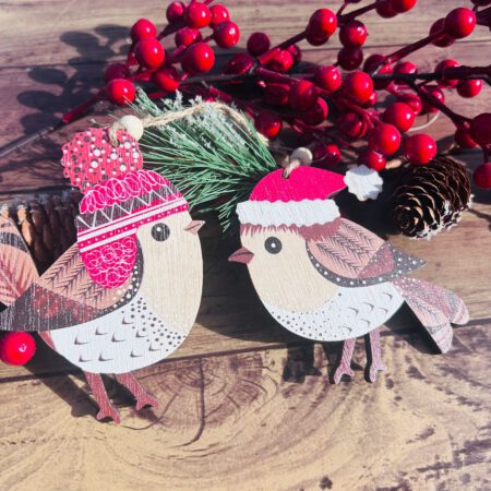Cute Robin Baubles