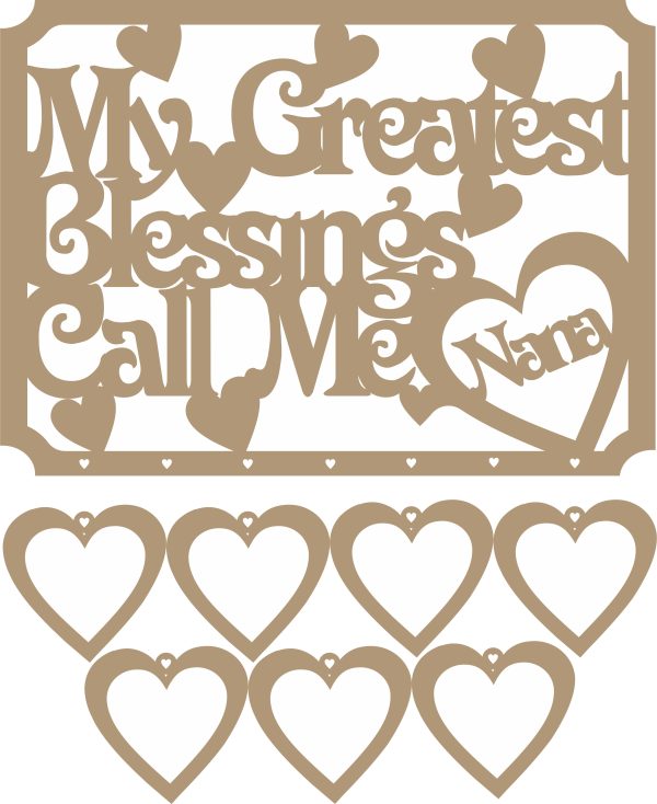 My Greatest Blessing Sign