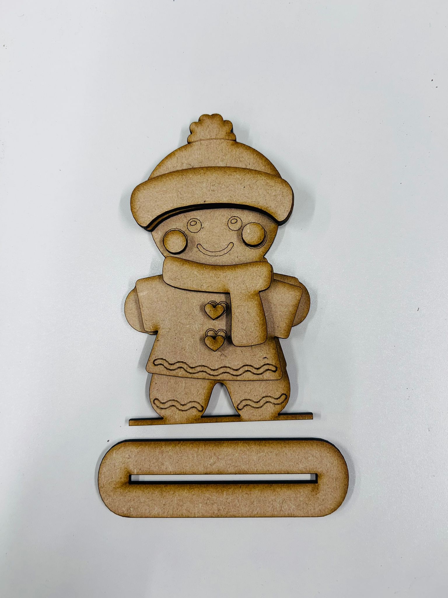 Cutest Layered Gingerbread Man