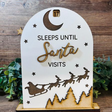 Sleeps until Santa Spinner