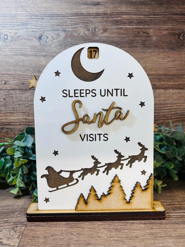Sleeps until Santa Spinner