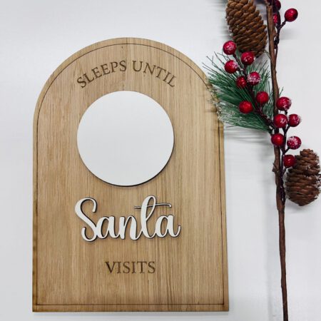 Sleeps until Santa Visits Board