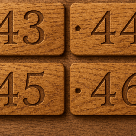 Large Oak Tags