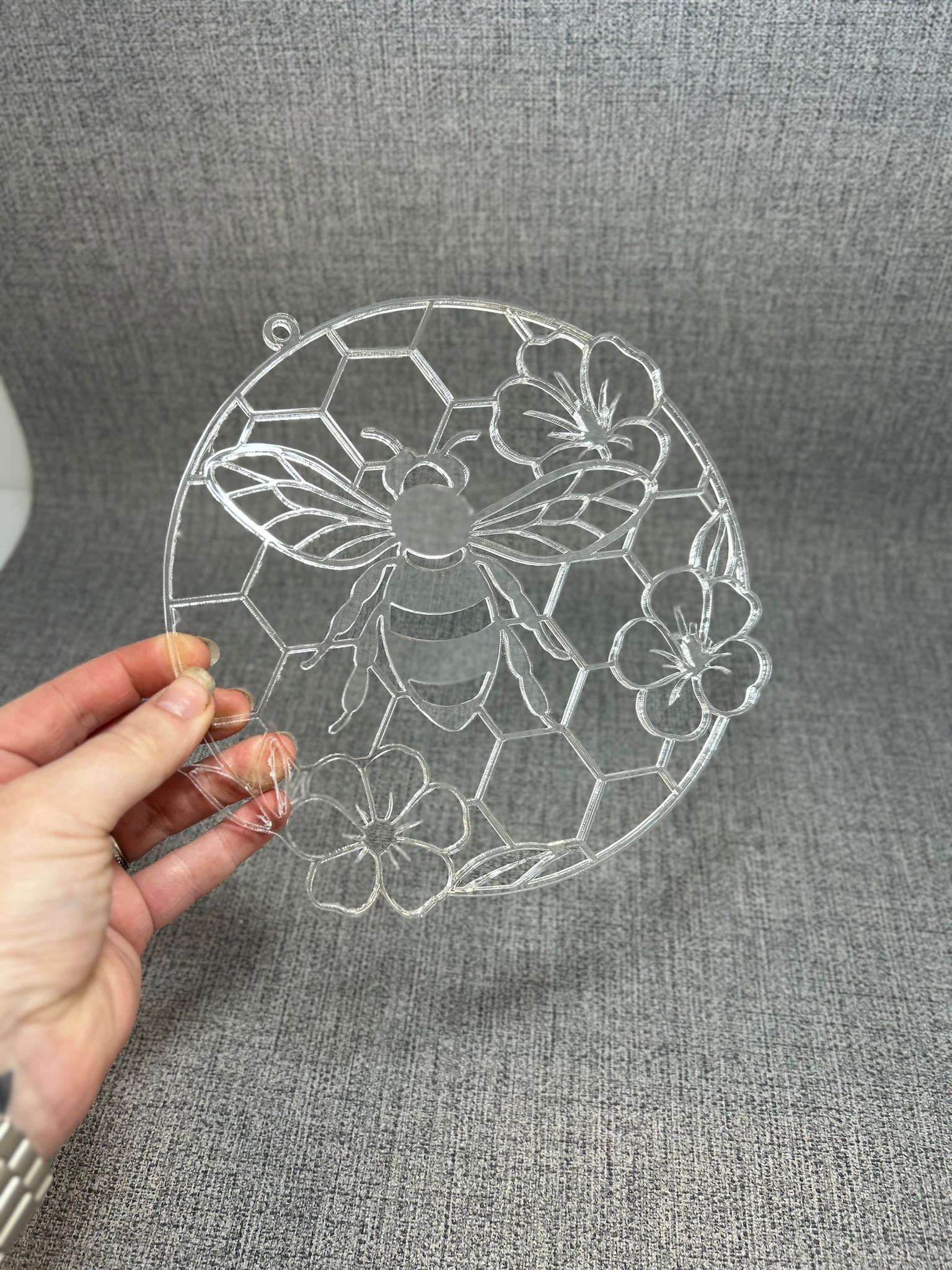 Acrylic 20cm Suncatcher Template For Resin Various Design