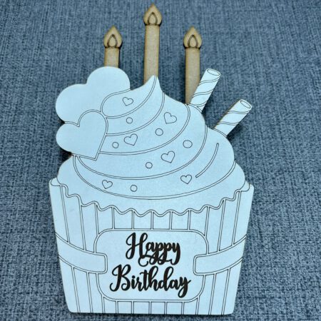 Cupcake Birthday Money Holder