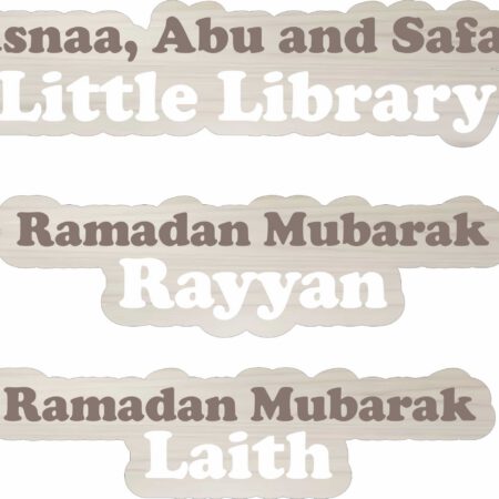 Plywood Crate Box Wording