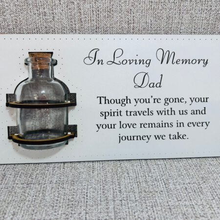 Ashes Travel Bottle