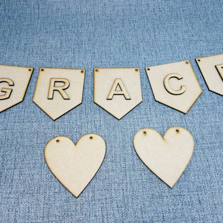10cm Bunting with Name