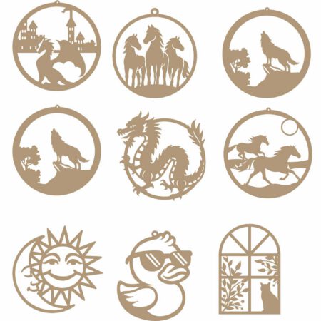 Various Suncatchers