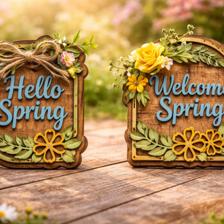 Hello spring sign choice of 2