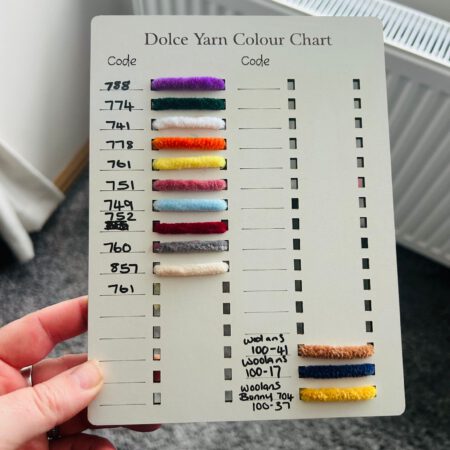 Yarn Colour Chart