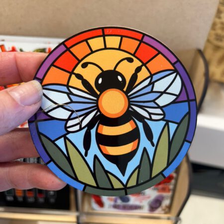 Colourful Bee Coaster