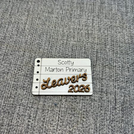 Leavers Layered Keyring